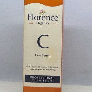 New! Florence Organic Vitamin C Face Serum Dark Spot Remover Facial Fresh In Box